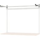 Extension pour largeur de table de 2000 mm, acier thermolaqué 