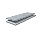 Extra legborden, voor insteekstellingen, B 1000 x D 350 mm, gegalvaniseerd