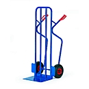 Extra wide forklift truck, load capacity 250 kg, pneumatic wheels