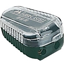 Faber-Castell Minenspitzer 186600, Keilform, für TK-Fallminen 2/3,5 mm, Kunststoff grün/transparent