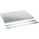 Fachboden für Grundregal/Anbauregal ORDO Industry, höhenverstellbar, Stärke 40 mm, Tragkraft bis 140 kg, B 750 x T 400 x H 40 mm, Stahl verzinkt