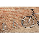 Fahrrad Wandparker, um 180° schwenkbar, für Reifen bis B 50 mm, B 85 x T 285 x H 328 mm, Stahl verzinkt, 1 Einstellplatz