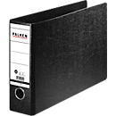 FALKEN binders, DIN A4 landscape format, back width 80 mm, black