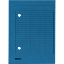 FALKEN Dokumentenmappe, DIN A4, Karton, blau