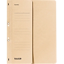 FALKEN Ösenhefter, für DIN A4, halber Deckel, 1 Stück, chamois