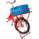 Faltbox für Transport- und Lastenfahrrad, aus Kunststoff, platzsparend faltbar