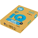 Farbiges Kopierpapier Mondi IQ Color, DIN A4, 80 g/m², altgold, 1 Paket = 500 Blatt