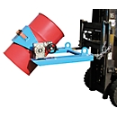 Fasskipper FLEX, mit Handkurbel, blau lackiert