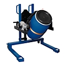 Fasslifter asecos, m. Prismenbacken, B 830 x H 1605 x T 1140 mm, Hubbereich 120 – 750 mm, Stahl lackiert