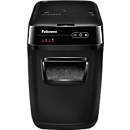 Fellowes® AutoMax™ 150C papiervernietiger, volautomatisch, deeltjes snijden 4 x 38 mm, P-4, 32 l, 150 vel snijcapaciteit, veiligheidsstop, zwart