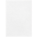 Fellowes dekblad leer, A4, voor inbindmachine, wit, 250 g, 25 stuks