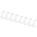 Fellowes Drahtbinderücken, Format 10 mm, 100 Stück, f. 34-Loch-Drahtbindegeräte, weiss, 100