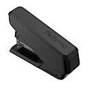 Fellowes LX840™ nietmachine, halve strip, tot 25 vel, 24/6 of 26/6 nietjes, Microban® antibacteriële technologie, zwart