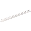 Fellowes Plastik-Binderücken, Format 12 mm, 100 Stück, f. Plastikbindemaschinen, weiß