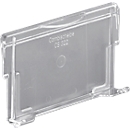Fenêtre à clapet pour bac à bec LF 322, amovible, transparent, 10 pièces