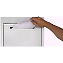 Fente d'insertion pour le courrier, l. 300 mm, plastique
