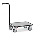 fetra Handle Roller "Grey Edition", acier, gris anthracite, 1 plateforme, L 600 x l 500 mm, jusqu'à 250 kg