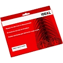 Feuilles lubrifiantes pour destructeur de documents à coupe croisée, 18 feuilles