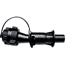 Filling system, for fuel, for double canister, prevents overfilling