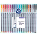 Fineliner STAEDTLER Triplus 334, mix of 20