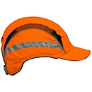 First Base Cap orange mit Reflexstreifen