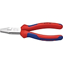 Flat nose pliers DIN ISO 5745 total l.160mm chrome plated multicomp. sleeve