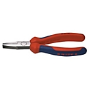 Flat nose pliers total l.160mm head pol.black atram.multicomp. sleeve