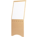 Flipchart Rocada RD-60 ECO, recycelbar, integrierter Griff, B 650 x H 950 mm, braun