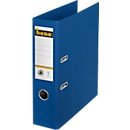 Folder Bene No.1, A4, spine width 80 mm, lever arch mechanism, grip hole & glued spine label, cardboard, blue