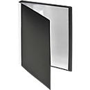 FolderSys Classeur à levier en PP, pour DIN A5, 20 pochettes transparentes, noir