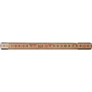 folding ruler 59-2-10 L.2m W.15mm mm/cm EG III Glasb.natur HULTAFORS