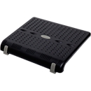 Footrest MAUL MAULstandard, height &amp; tilt adjustable, anti-slip nubbed surface with 450 x 353 mm, rubber feet, plastic, black