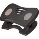 Footrest UNILUX NYMPHEA, ABS/PVC, ergonomic, height adjustable, with anti-slip coating