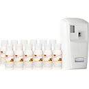 Fragrance dispenser Rubbermaid Microburst-3000, incl. 12 refill cans, Expressions, up to 90 days, programmable, L 187 x W 101 mm x H 82 mm, white