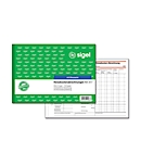 Frais de déplacements RA517 sigel®, format A5 portrait, 50 feuilles, hebdomadaire, avec papier carbone