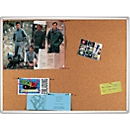 Franken pinboard PRO, cork, wall mounting in portrait &amp; landscape format, aluminum frame, 1800 x 1200 mm, KT8405