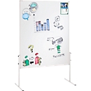Franken Tableau de présentation X-traLine, recto-verso, surface métal blanc, L 1200 x H 1500 mm, MT2011