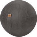 FRANKIE seat ball, imitation leather with vintage aesthetics, PVC inner ball, fastening loop, anthracite