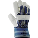 Gants de protection d’hiver top grade 6000 uvex, Cuir croûte de bovin/tricot en coton, EN 388: 3144 X, taille 10, 10 paires