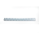 GBC® inbindruggen, plastic, Ø 22 mm, 100 stuks, wit