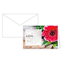 Geburtstagskarte Glückwunschkarte Alles Gute, mit Blumenmotiv, 10er-Set