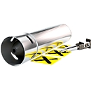 Gecertificeerd aerosol brandblussysteem voor de LOXK12 acculaadkast, B 94 x D 310 x H 94 mm, metaal, zilver