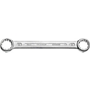 Gedore dubbele ringsleutel 4, SW 6 x 7 mm, lengte 99 mm, CV-staal, recht, twaalfkant met UD-profiel