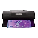 Geldscheinprüfer ratiotec® Soldi 120, für alle Währungen, mit 3 W UV-LED, L 185 x B 85 x H 79 mm, schwarz