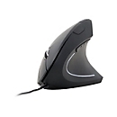 Gembird MUS-ERGO-01 - vertikale Maus - USB - Schwarz