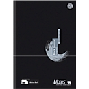 Geschäftsbuch, A4, 90g, 80 Blatt, schwarz