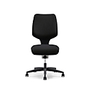 Giroflex Bürostuhl 545, ohne Armlehnen, Synchronmechanik, Muldensitz, schwarz/schwarz