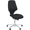 Giroflex office chair model 64, without armrests, wear-free synchronous mechanism, up to 150 kg,