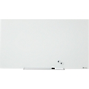 Glasbord Nobo Diamond, magnetisch, aan elkaar te monteren, wit, 680 x 380
