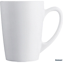 Gobelet à anse NEW MONRING, volume 0,32 l, Ø 82 x H 110 mm, verre opale blanc, 6 pièces